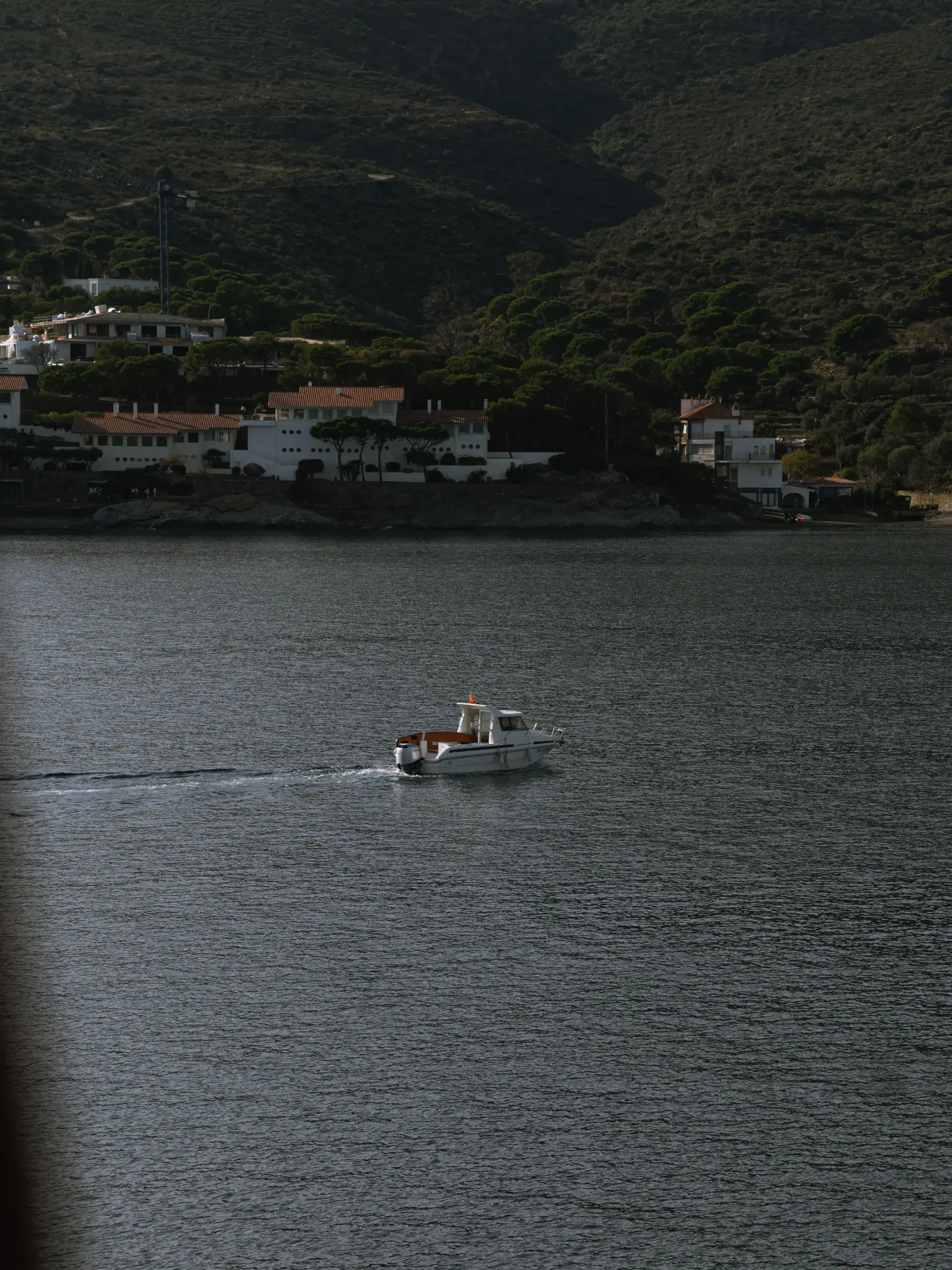 Cadaqués pastisseria, exterior facade in Catalan light