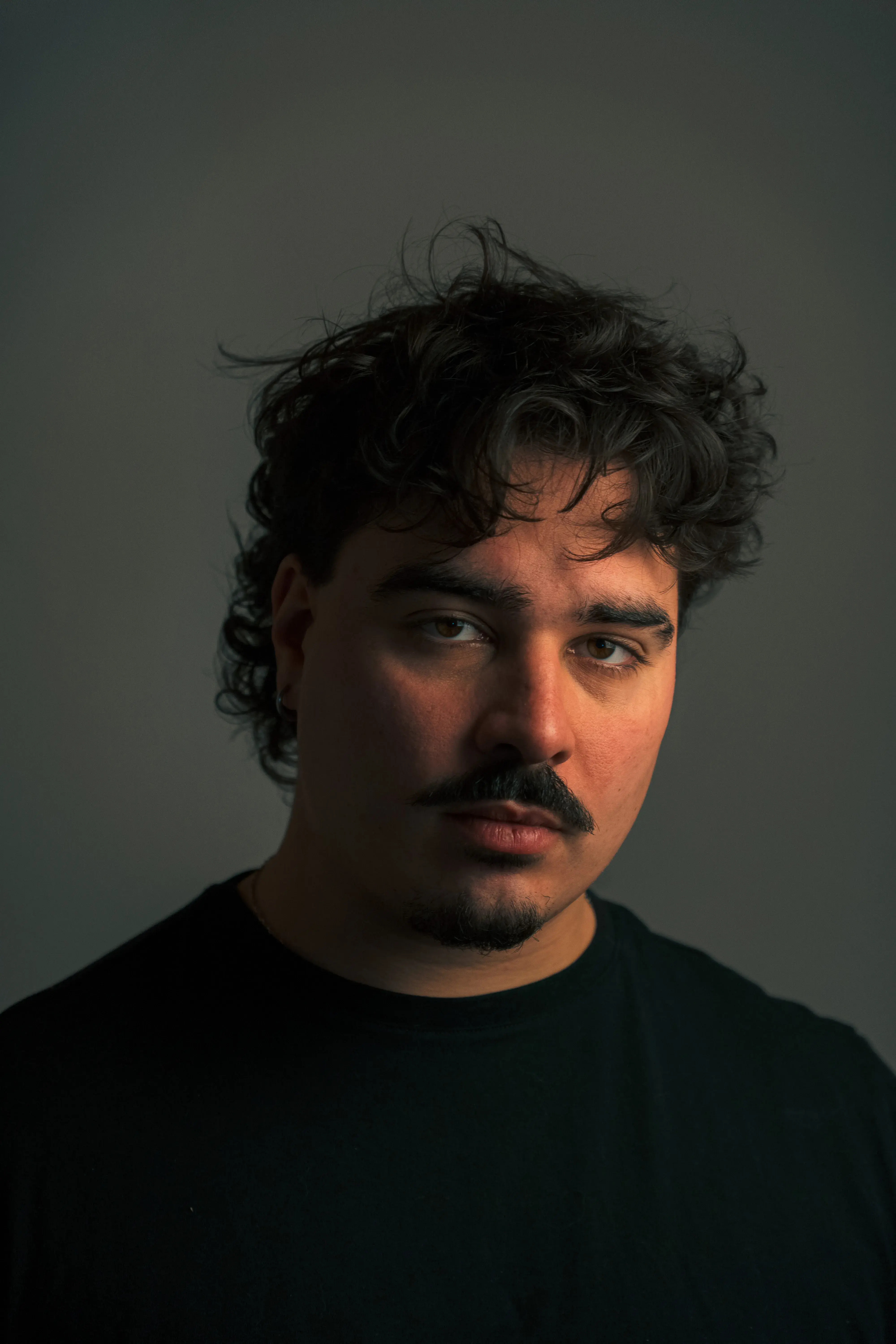 Daniel, natural light portrait, direct gaze